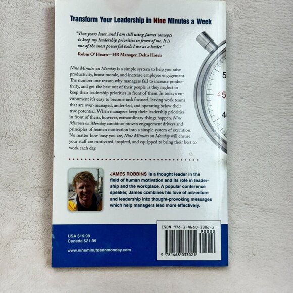 Nine Minutes on Monday: The Quick and Easy Way to Turn Managers into Leaders - Picture 3 of 3